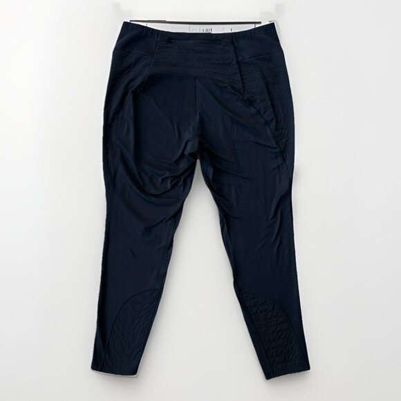 Athleta Peak Hybrid Fleece Tight Legging Black Athleisure Gym Activewear Size XL - Picture 5 of 8